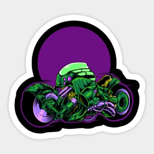 Cyberpunk Motorcycle Sticker